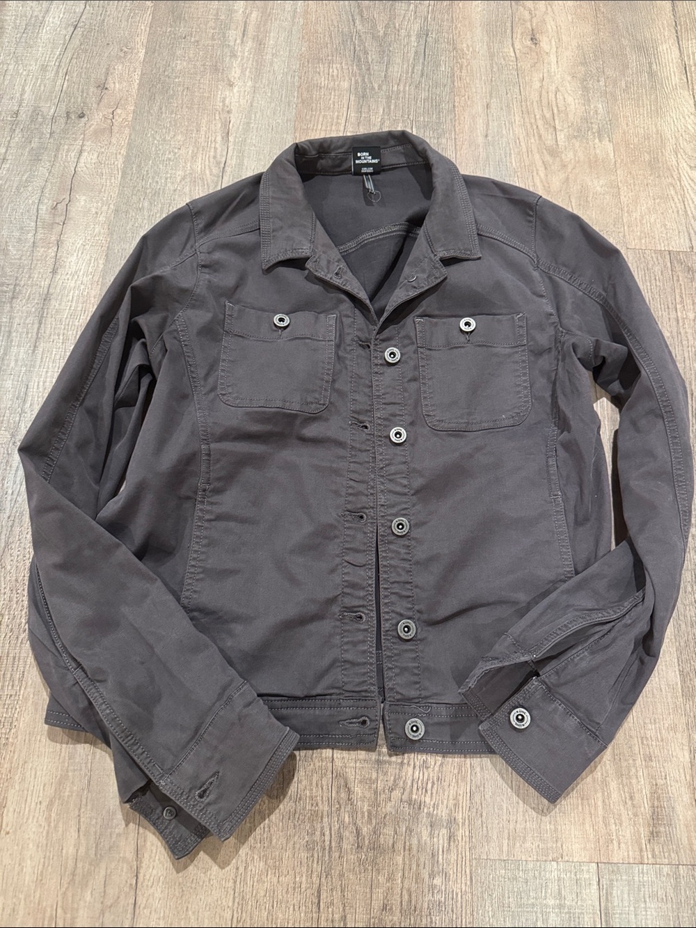 Kuhl Men's Dark Gray Lightweight Shirt Jacket
